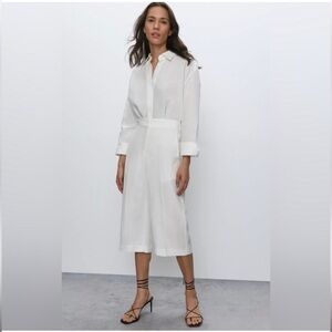 Babaton/Aritzia High rise, wide legged, cropped NWT size 12 Tahoma pants